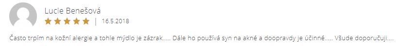 Bahenní mýdlo recenze